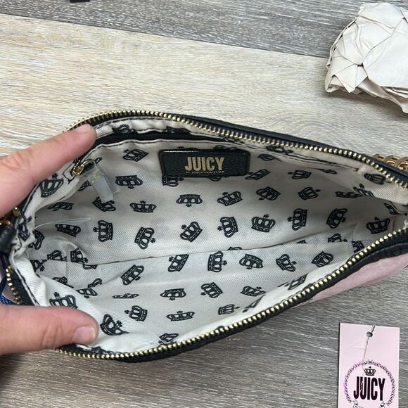 5516 Juicy Couture Pink and Black Women's Bag - Picture 6 of 8